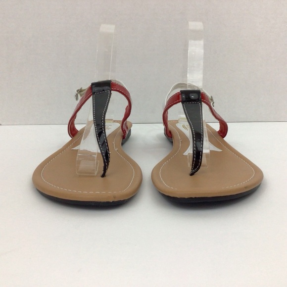 Kalli “KIWI” Red White & Blue Sandals, 8 - Picture 2 of 8